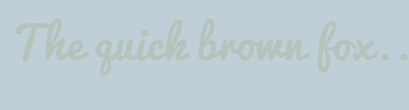 Image with Font Color B5C4BB and Background Color C0CED8